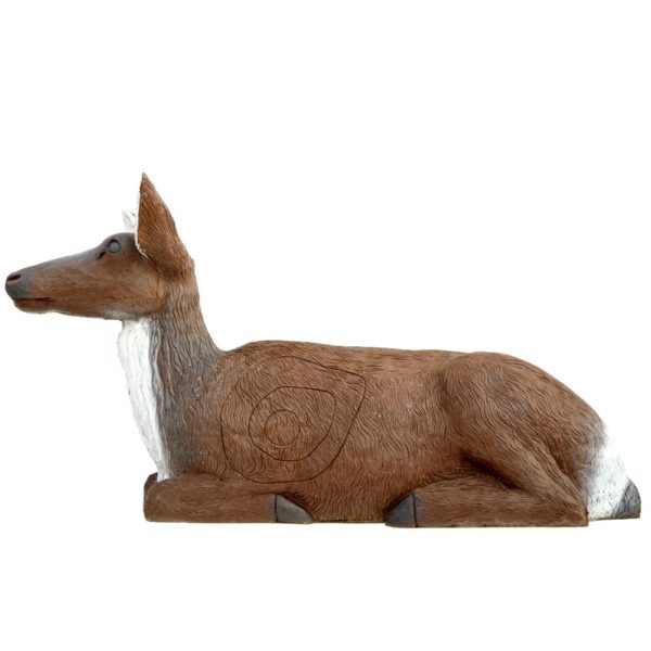 Large Bedded Doe Deer