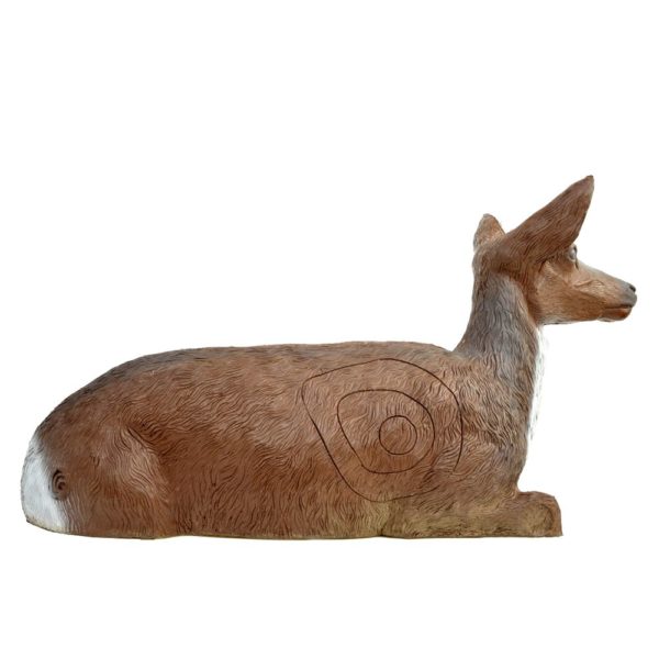 Large Bedded Doe Deer - Image 2