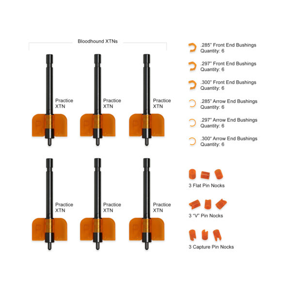 Set of 6 Practice XTNs for Crossbows
